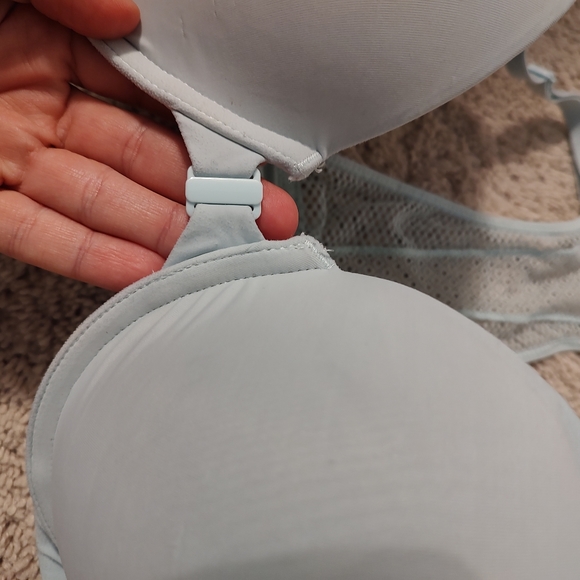 💙 GUC Victoria's Secret T-shirt Push Up Full Coverage Racerback Front Close, 36 - Picture 15 of 15